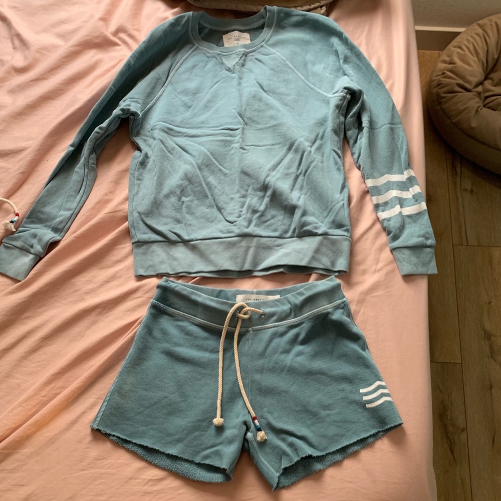Sol Angeles sweat set. NWOT